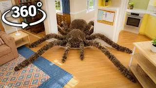 Spiders Breaks into Your House! in 360°