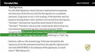 File Signature Analysis Digital Forensics