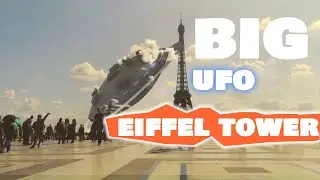 CGI and VFX composting on after effect  | Eiffel Tower UFO vfx | India Gate vfx  | make vfx