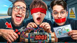 DEAF vs BLIND vs MUTE! HOW TO DEFUSE A BOMB IN THESE CONDITIONS? HILARIOUS MOMENTS IN BOMBANANA