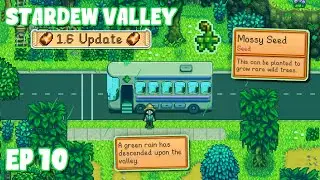 GREEN RAIN REACTION! (Stardew Valley 1.6 Let's Play) -  Ep 10