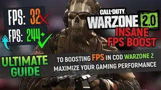 Best Settings for Warzone 2 #WarzoneFPSBoost #CODWarzone