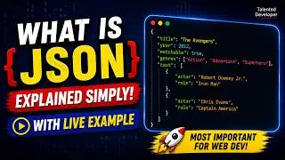 What is JSON? JSON live example