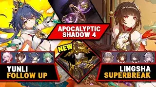E0 Yunli (No Robin) + E1 Lingsha Superbreak | Honkai: Star Rail v2.6