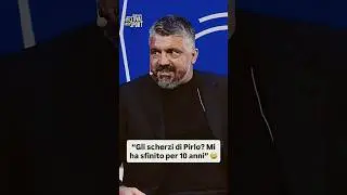 Gattuso e gli scherzi di Pirlo: “Mi ha sfinito per 10 anni…” 😅🍦