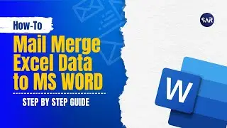 Mail Merge Excel to Word