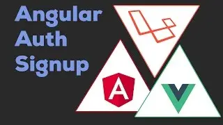 SIGNUP IN ANGULAR APP | Laravel + Angular 2 / Vue.js 2