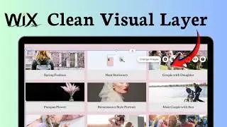 How to add text over image in Wix (Visual Overlay)
