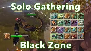 Solo Gathering Black Zone Vol.121 - Albion Online