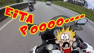 SUSTO, ESPARRAMADA NA CURVA E GELADA NA ESPINHA...EITAAA. 