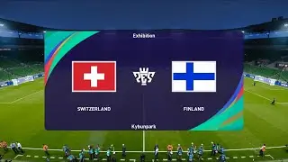 Switzerland vs Finland | International Friendly | PES 2021