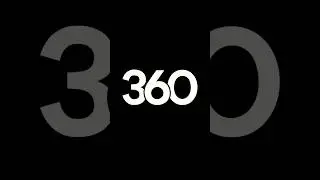 custom logo animation for 360. 