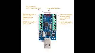 12Bit 10 Channel USB module.