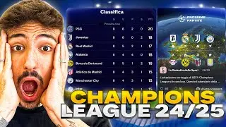 Ho SIMULATO TUTTA la NUOVA CHAMPIONS su FC 25! Squadre e calendari ufficiali!!!