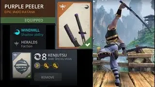 Shadow Fight 3 - IAIDO KATANA + KEN JUTSU = COOLEST & FASTEST FIGHTER !