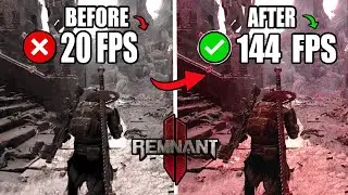 🔧REMNANT 2: BEST SETTINGS TO BOOST FPS AND FIX FPS DROPS / STUTTER 🔥 | Low-End PC✔️