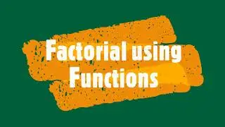 Learn How to Print Factorial Of a Number in 1 Minute | Python