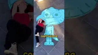 Gumball gigante completamente distrutto? risultato FINALE! #gumball #shorts