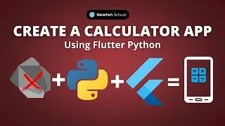 Create a Calculator App using Flutter Python ❌❌ No dart is required