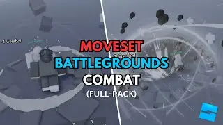 (60% SALE!) FULL Moveset Battlegrounds Combat System | Roblox Studio
