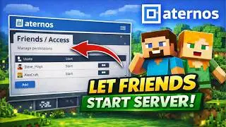 How to Let Your Friends Start Your Aternos Server (Easy Tutorial 2026)
