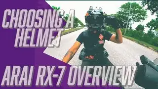 How To Size and Buy a Motorcycle Helmet and an overview of the Arai RX 7 Pedrosa Samurai
