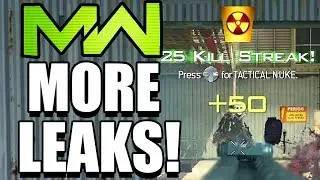 MORE MULTIPLAYER LEAKED INFO FOR MODERN WARFARE REVEALED! Scorestreaks & New Multiplayer Maps!