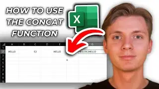 How To Use The CONCAT Function In Excel