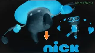 Nick Funny Mushroom Transformations Logo Ident Effect