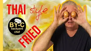 Thai Crispy Egg - Thai Crispy Fried Egg  - How to Crisp A Thai Fried Egg - Kai Dao