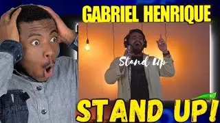 First Time Hearing Gabriel Henrique Sing 'Stand Up' | Vocal Masterpiece!