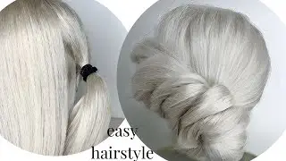 stylish bun hairstyles for daily usebeautiful low bun hairstylessimple front hairstyles for everyday