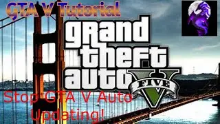 How to Stop GTAV from Auto Updating on steam!