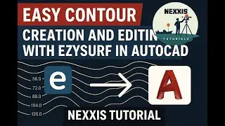 Easy Contour Creation and Editing with EZYSURF in AutoCAD.