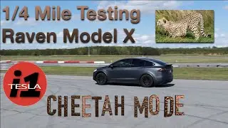Tesla Torture Test - TEN 1/4 Cheetah Run Model X