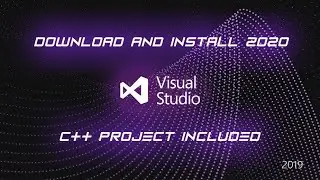 How to download and install visual studio 2019 | Hello world Program C++ demo | complete setup ✔