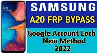 Samsung A20 Frp / Google Account Bypass Easy method | How to Remove Playstor I'd after Hard Reset.