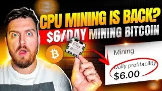 CPU Mining Bitcoin in 2026?! My $6/Day Setup on NiceHash Explained