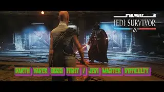 Star Wars Jedi Survivor ITA - Darth Vader Boss Fight (Jedi Master Difficulty)