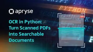 OCR in Python: Turn Scanned PDFs into Searchable Documents | Apryse