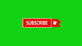 Subscribe Button Green Screen Animation || By Green Screen Tutorial || #GreenScreen #SubscribeButton