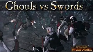 Crypt Ghouls vs Swordsmen - Unloved Stepchildren - Total War Warhammer