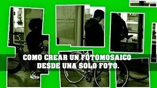 HOW TO CREATE A PHOTO MOSAIC FROM A SINGLE PHOTO