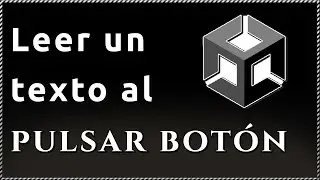 { Cómo LEER TEXTO de entrada AL PULSAR UN BOTÓN, limpiar InputField, TextMeshPro InputField }