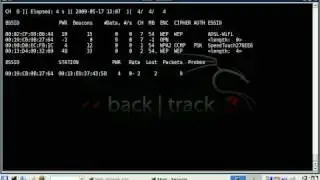Using airodump-ng to monitor wireless networks