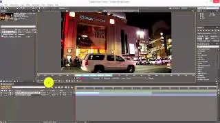 After Effects Tutorial - Two ways to trim videos and overlay for composition