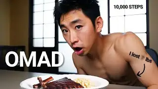 I Only Ate One Meal A Day and Walked 10,000 Steps Everyday - For 30 Days! (Results)