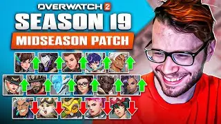 Overwatch 2 Midseason 19 Patch Notes - Now With 6v6 Tank Changes!