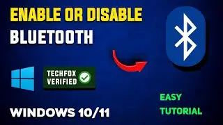 How to Enable or Disable Bluetooth in Windows - Full Guide