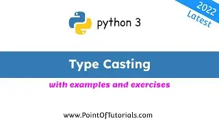 Type casting in Python | Data Type Conversion in Python | Convert Variable Data Types
